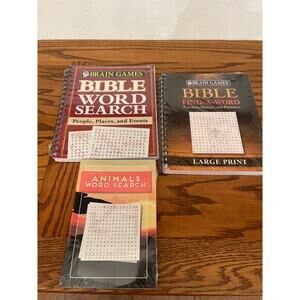 Set of 3 Brain Games Books unopened